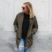 Model wearing sunglasses side view