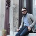 Man wearing sunglasses frontal view