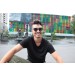 Male model wearing Rivington sunglasses