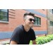 Male model wearing Rivington sunglasses