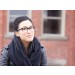 Woman wearing Lorelai two-tone eyeglasses