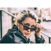 Model Sita Payette wearing Vienna sunglasses