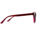 Vienna Crystal Red Sunglasses Profile View